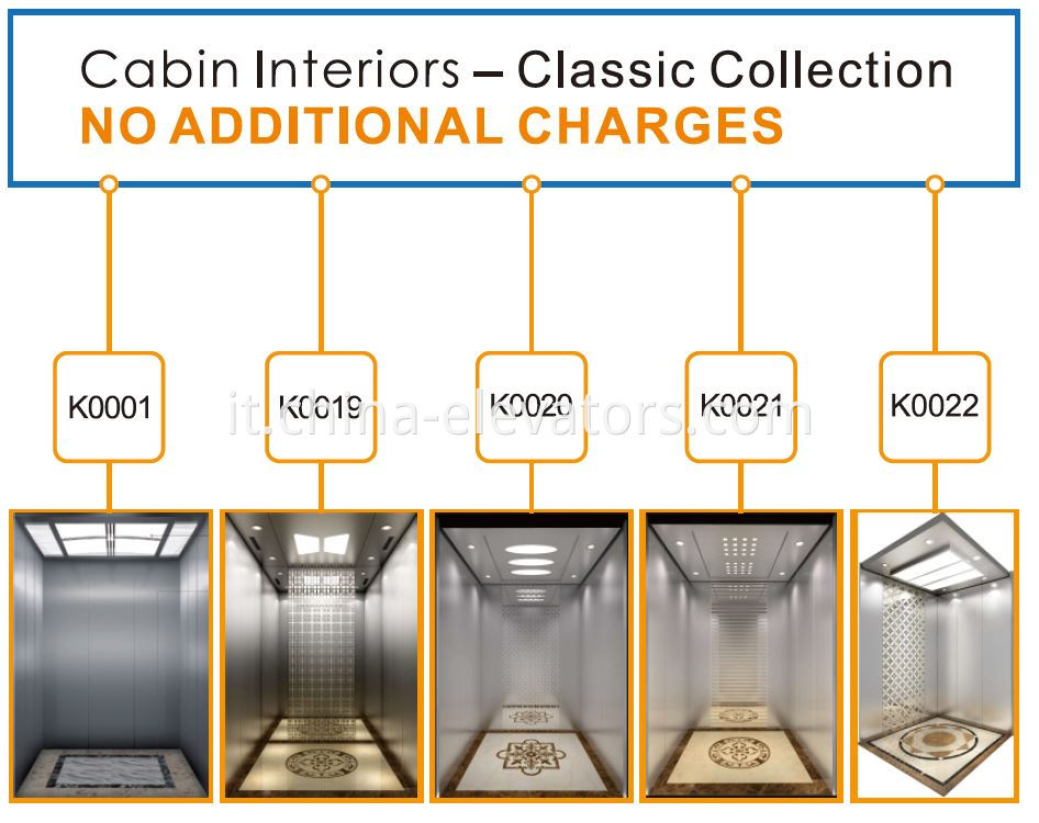 Overhead Traction Passenger Elevator Packages